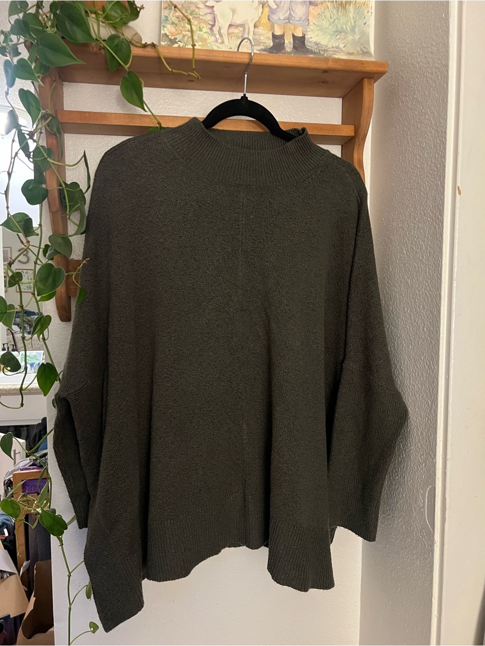 EUC LOFT Olive Green Women's Sweater